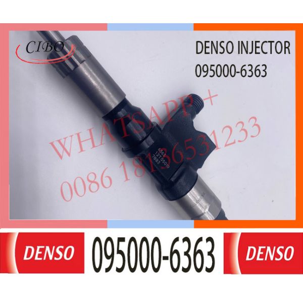 DENSO Diesel Common Rail Fuel Injector 095000-6363 For ISUZU 4HK1 6HK1 8-97609788-6