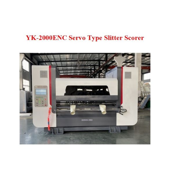 Buy YK-2000 ENC Speed 250m/min Servo Type  Slitter Scorer For Corrugated Cardboard Production Line at wholesale prices