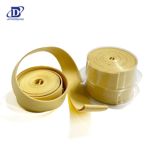 Yellow Full Coated Aramid Fiber Garniture Tape For ITEM8000/mk9/protos 70