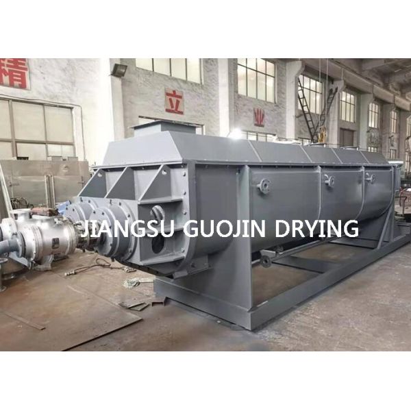 Buy Continuous Hollow Blade Vacuum Paddle Dryer For Sludge Dewatering at wholesale prices