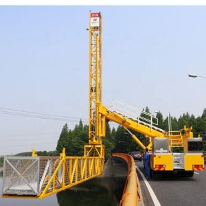 19-22m Platform Type Bridge Inspection Detection Truck / Concrete Pumping