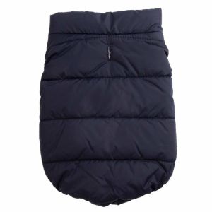 2 Layers Fleece Lined Warm Dog Jacket for Puppy Winter Cold Weather Dog Coat