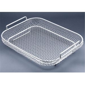 Custom Medical Disinfection Stainless Steel Wire Mesh Baskets