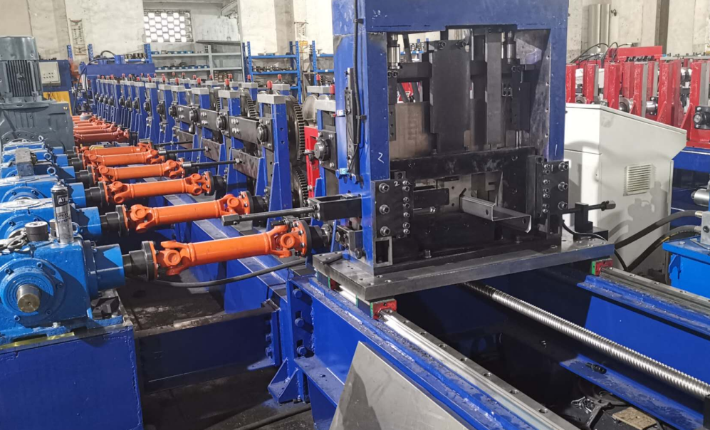PLC Panasonic Elbow Roll Pipe Forming Machine 75mm 5.5kw