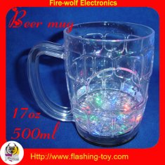 500ml Acrylic bar, disco and party Beer LED Flashing Cup / Cups HL-D1420
