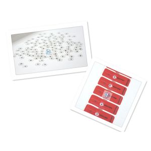 Quality Russia Water Meter Magnetic Security Labels For Security Stickers for sale