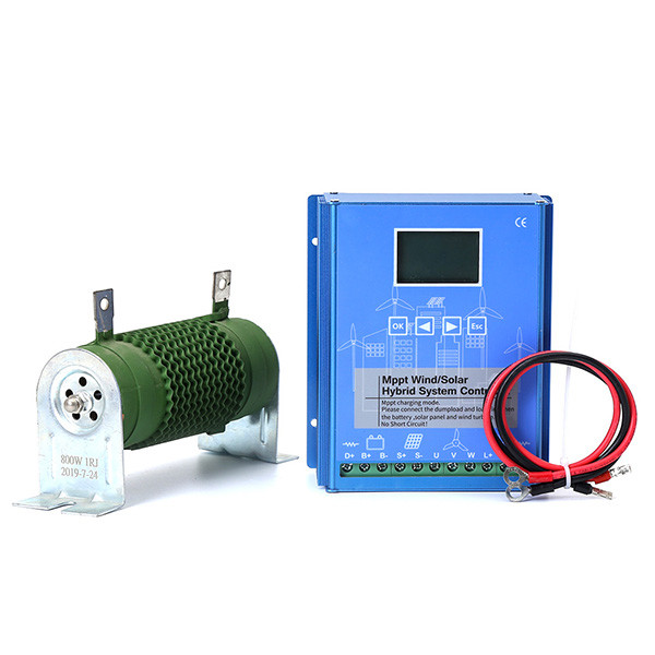 Buy Wind And Solar Hybrid 12V 24V MPPT Solar Charge Controller IP65 LCD Display at wholesale prices
