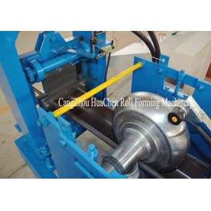 Plated chrome Gutter Roll Forming Machine For Metal Galvanized Steel Panel