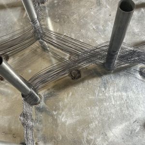 Customized Tank Wire Mesh Net Anti Tank Track Wrapping Wire Mesh Reduce Tank