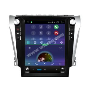 9.7'' Tesla Vertical Screen For Toyota Camry 7 XV50 55 2011-2014 Android Car