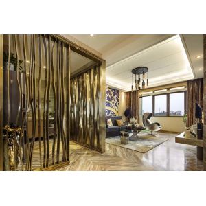 Quality Antique Copper Stainless Steel Perforated Panels For Column Cover/Cladding for sale