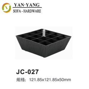 China finest sofa feet square high quality plastic sofa feet JC-027 on sale
