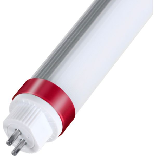 commercial T5 T6 LED Tube Light With Red Color Rings G5 Base Aluminum Alloy