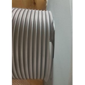 Tower Crane Winch Grooved Drum With Brake Belt Customized