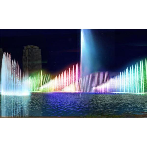 LED Outdoor Decoration Fountain Construction Water Park Equipment