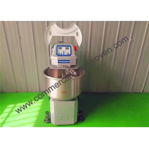 Electric Auto Bakery Dough Mixer Stainless Steel Bowl Operated Simultaneously