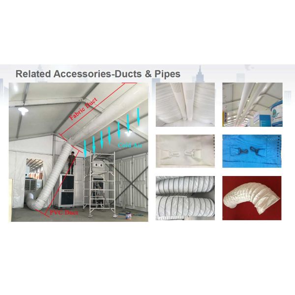 240000BTU Commercial Tent Air Conditioner Heating & Cooling 200 - 300 Square Meter