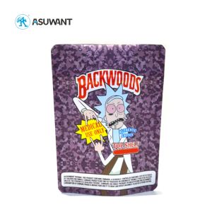 Resealable 120mic Thickness Weed Customized Logo Water Proof Mylar Bag