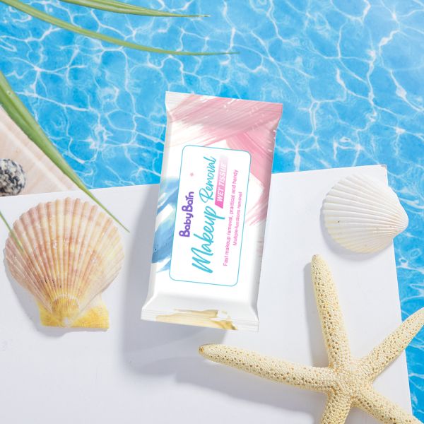 Fragrance Free make up remover cleansing wipes disposable wet wipes Gentle for all Skin Types