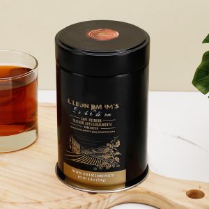 CMYK Offset SGS 250ml Coffee Tin Can Glossy Lamination