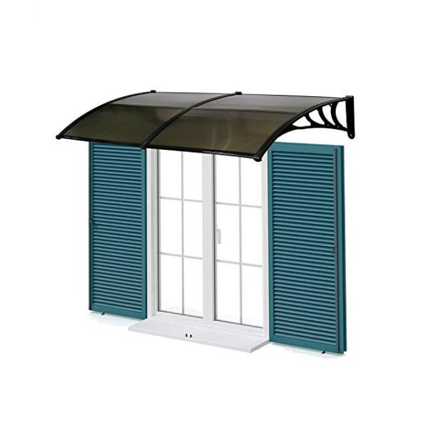 Buy Attractive Durable Plastic Frame Polycarbonate Hollow Awning For Balcony at wholesale prices