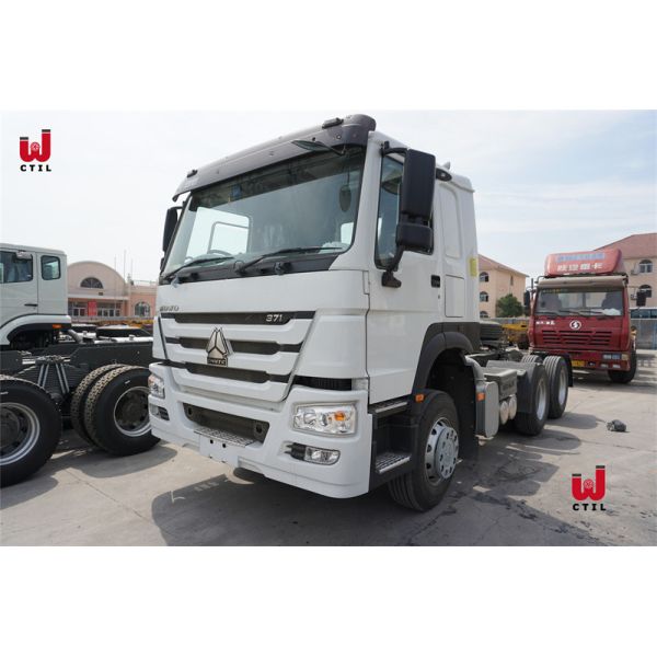 Buy Sinotruk HOWO 30-50Ton 420HP Diesel  Heavy Duty Tractor Trailer Head Truck at wholesale prices