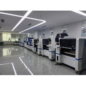 LED multifunctional high precision recognition 10 heads smt pick and place