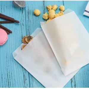 Quality 100% Recyclable &amp; Degradable Glassine Paper Bag Flexo Printing for sale