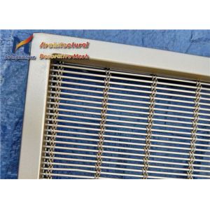436 Cladding Stainless Steel Cable Mesh 36mm Facade Dividers
