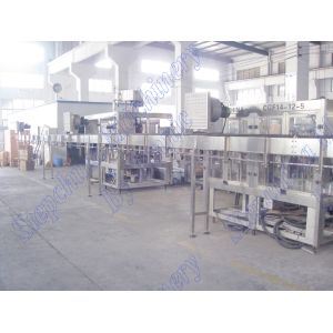 China 3HP 3000BPH Plastic Bottle Filling Machine With Safeguard Mechanism on sale