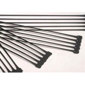Reinforce Highway Railway 50m Uniaxial Plastic Geogrid