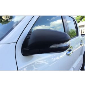 OEM Car Side Mirror Cover Matte Black ABS Material 2/Pcs Package