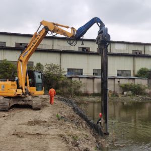 Drive 10m Sheet Piles with Ease: High-Performance Hydraulic Pile Hammer for