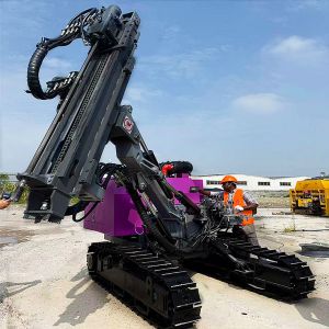 Mining DTH Drilling Equipment Top Hammer Crawler Drilling Rig Borehole Drilling