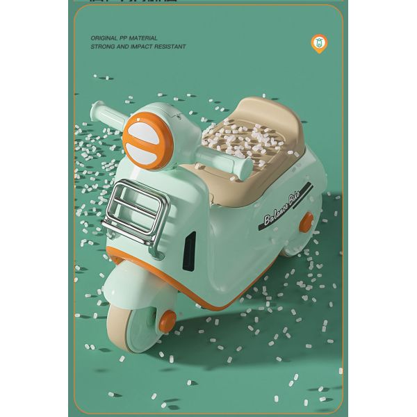 Customized Kids Gift for Boys Girls 12 inch Seat Type Walker Sliding Balanced Car