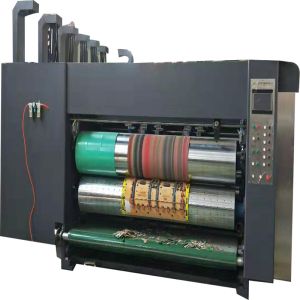 Full Automatic Cardboard Flexo Ink Printer Slotting Die-cutter Machine