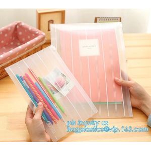 Document File Packaging Biodegradable Slider Packaging, Coex Bags, Translucent