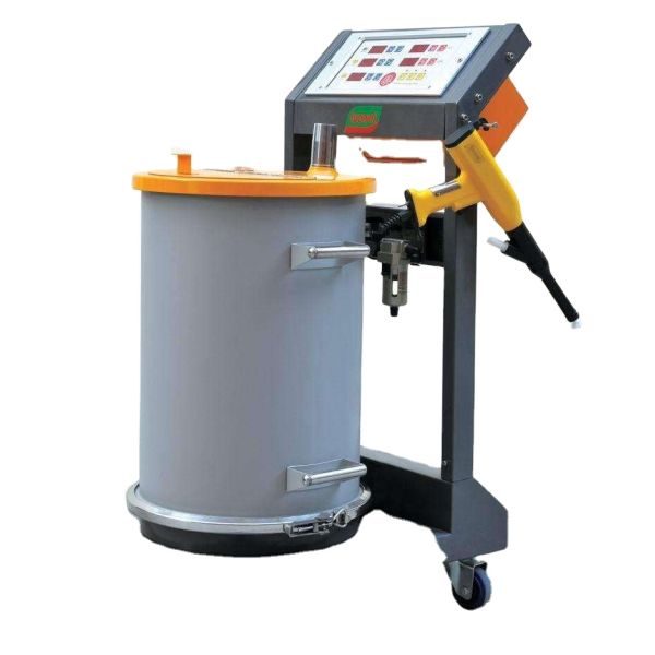 110V/220V Voltage Industrial Powder Coating Booth for Machinery and Spray Powder