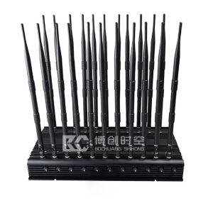 22 channels of power adjustable multifunctional 5G mobile phone signal jammer