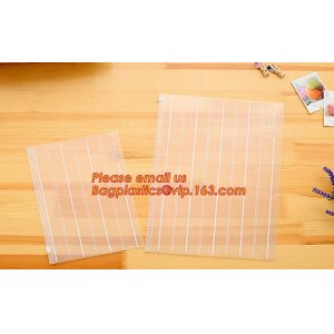 transparent clear PVC Slider zipper bag plastic bag with zipper, Vinyl Slider