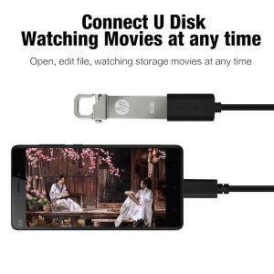 USB 3.1 Type C to USB A Female OTG Cable Adapter