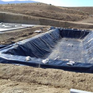 Smooth HDPE Geomembrane for Pond Liner Fish Farm Made of 100% Virgin Material