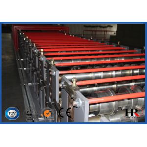 Durable Metal Deck Roll Forming Machine , Floor Decking Roll Forming Line