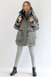 FODARLLOY 2022 wholesale winter puffer jackets ladies warm hooded cotton-padded