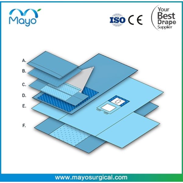 Level 4 Surgical Laparoscopy Pelviscopy Drape Set