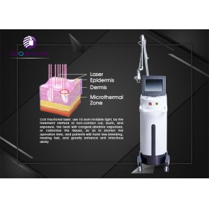40W Power Acne Scar Removal Machine Sun Damage Recovery With 8.4 Inch LCD Touch