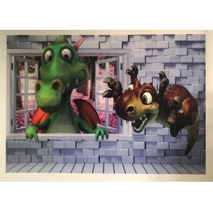 Pigment Ink Tx800 Nozzles Vertical Wall Printer 360X720dpi