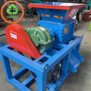 Custom Dual Shaft Single Motor Shredder for Secure and Durable Waste Plastic