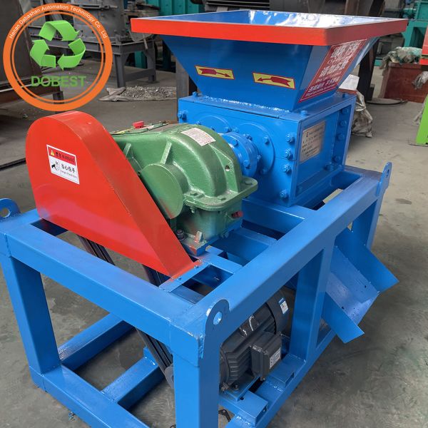 Custom Dual Shaft Single Motor Shredder for Secure and Durable Waste Plastic