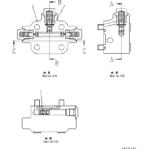 417-18-31301 417-18-31302 417-18-31201 For Komatsu WHEEL LOADER WA200-5 WA200PT